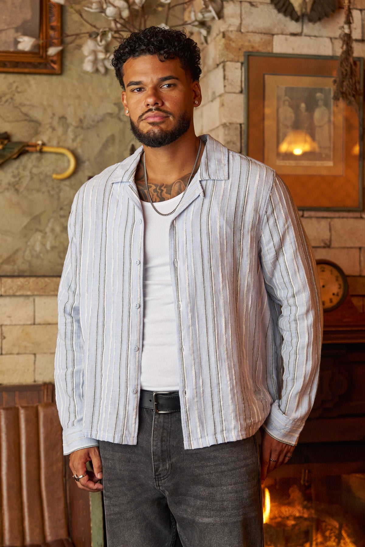 8024 - Soho Stripe Shirts