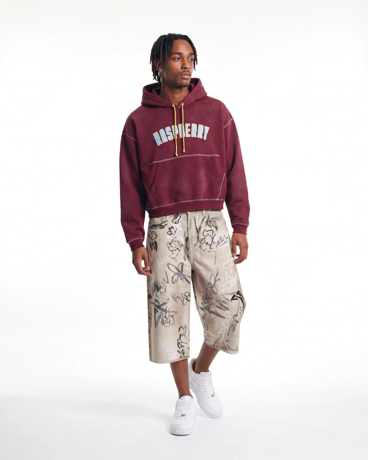 GV Gallery Vando Pullover Hoodie Burgundy