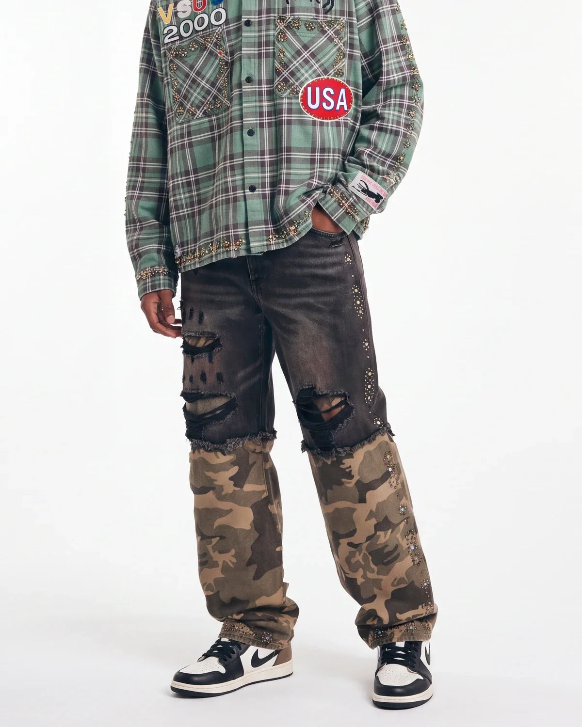 Vale Forever Armor Camo Denim Black