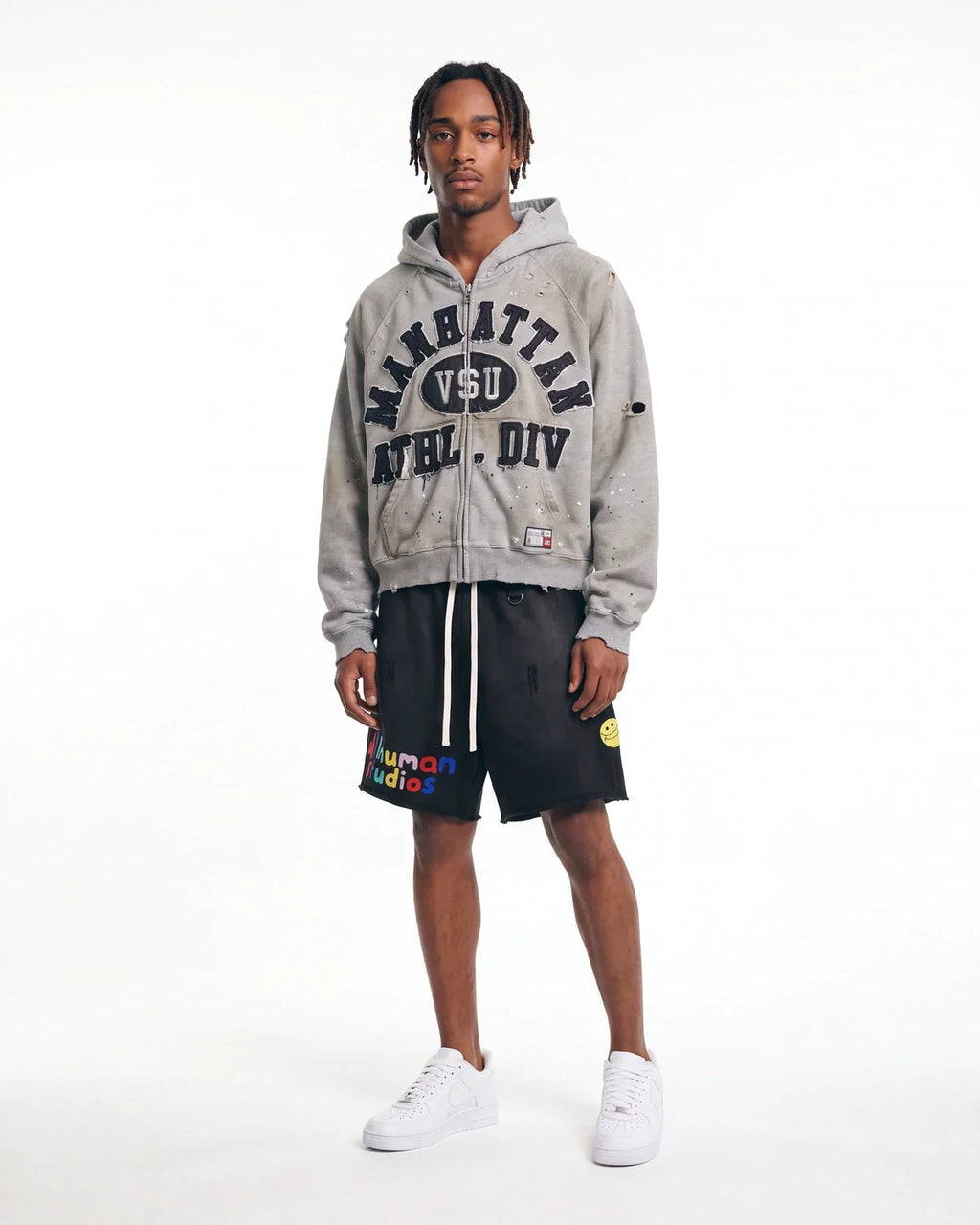 Vale Forever Manhattan Zip Up Grey