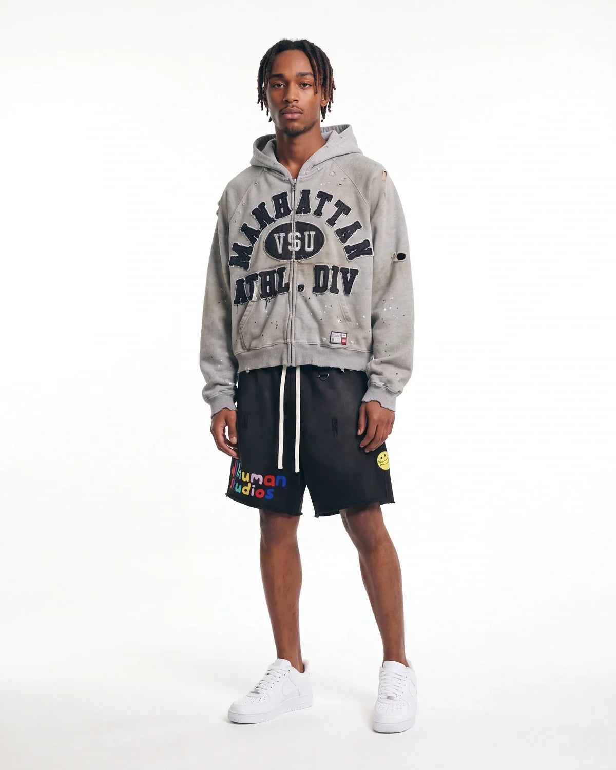 Vale Forever Manhattan Zip Up Grey