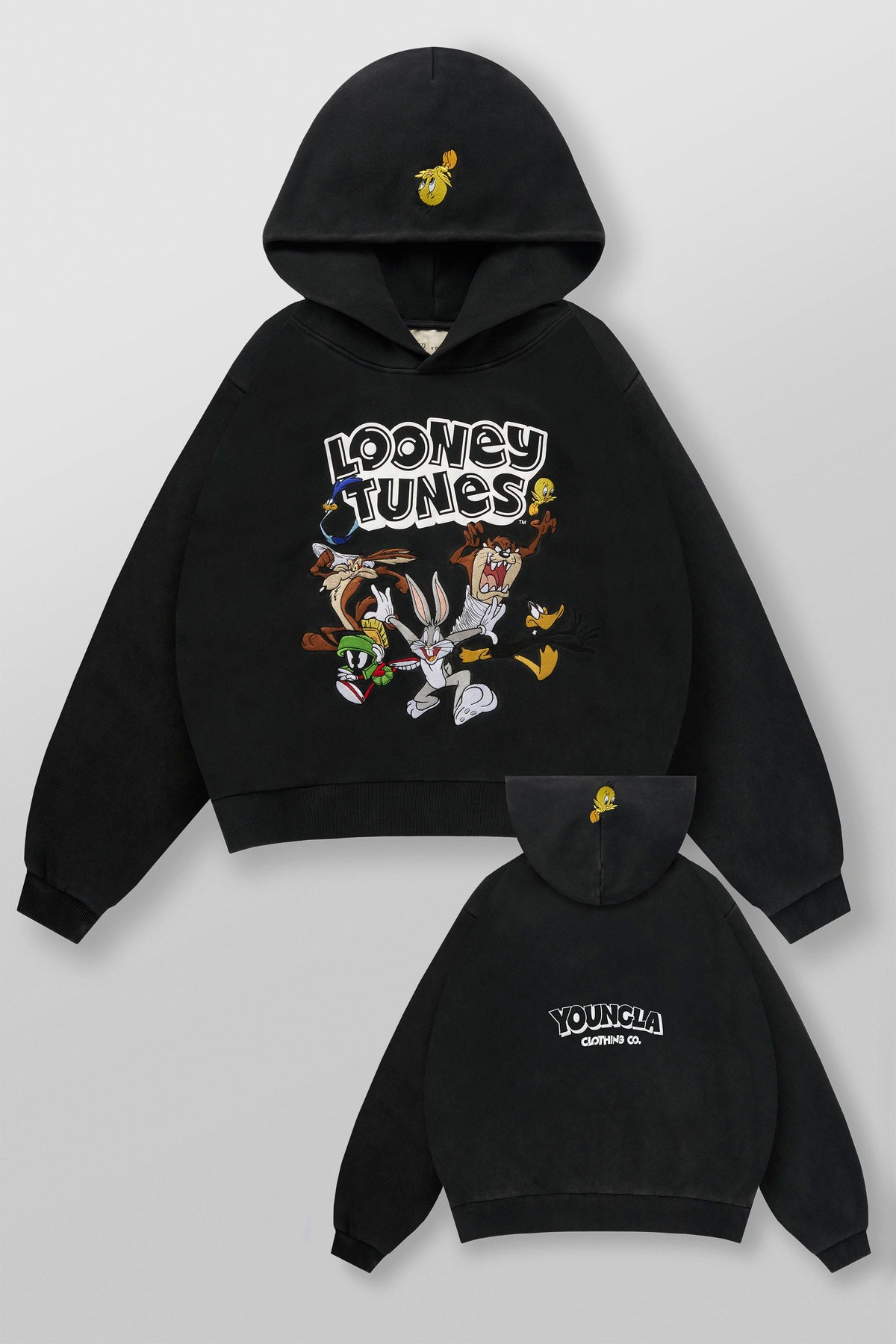 5114 - Looney Tunes Embroidered Hoodies