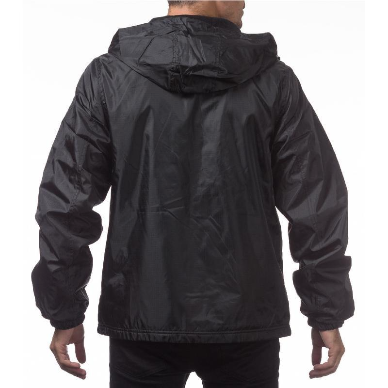 Pro Club Men's Fleece Lined Windbreaker Jacket