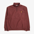 Carhartt WIP American Script Half Zip Sweatshirt