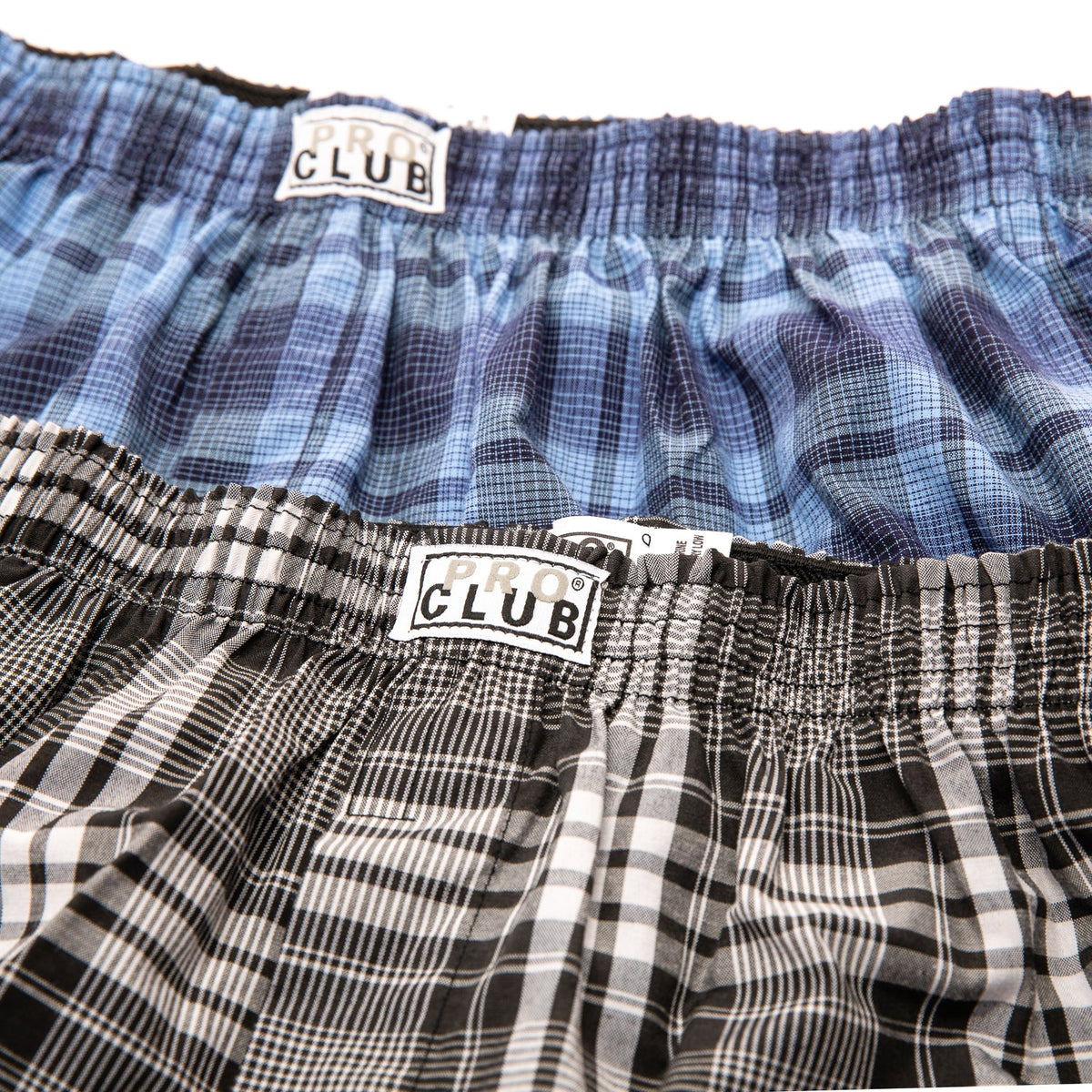 Pro Club Men's 2-Pack Classic Woven Boxers (Mix Colors)