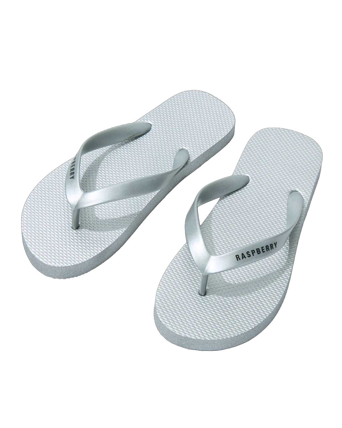 GV Gallery Platinum Flip Flops Silver