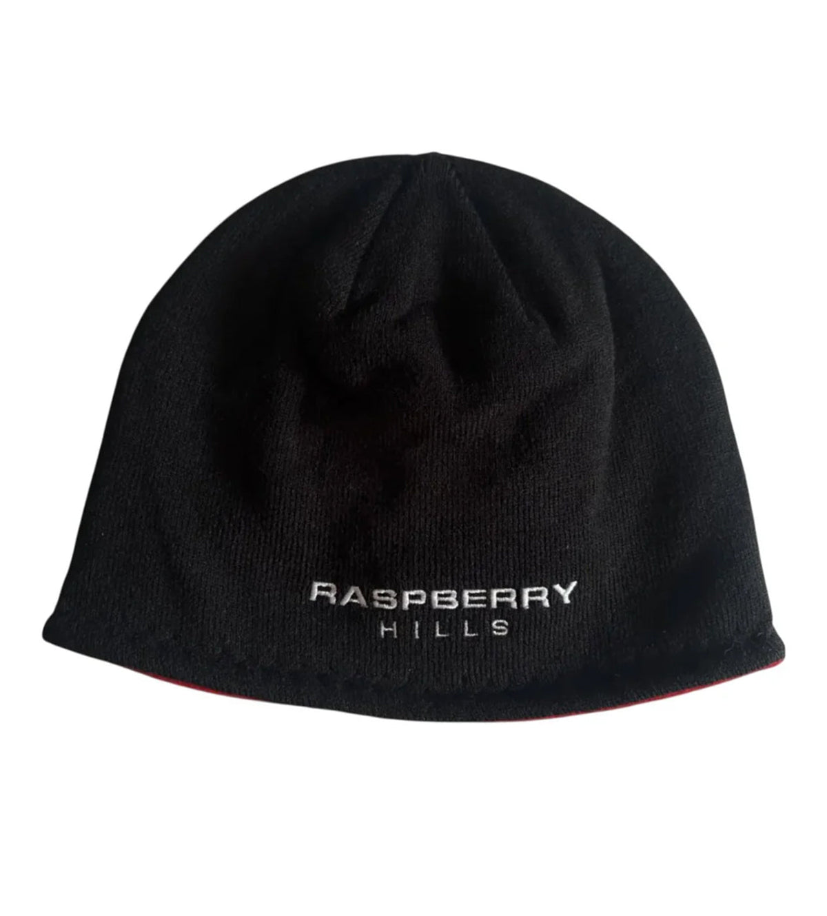 GV Gallery Raspberry Reversible Beanie Black/Red