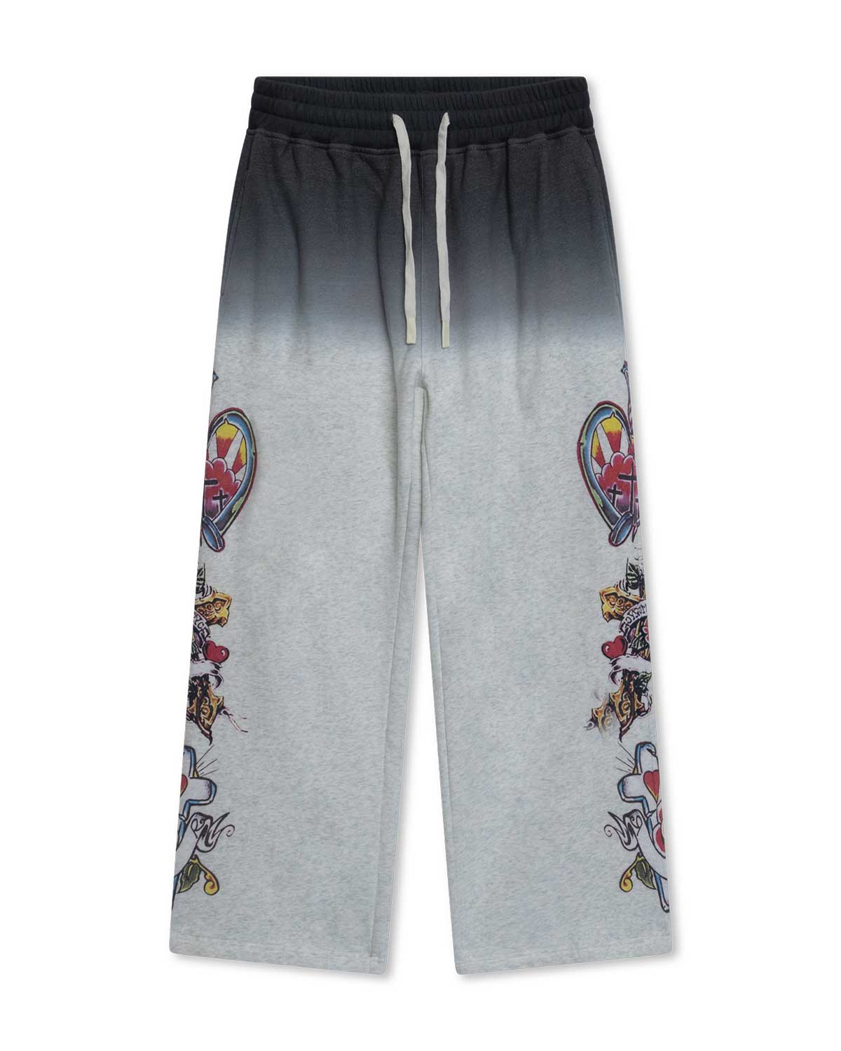Righteous Faded Risen Sweatpants Grey