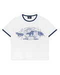 Righteous Holy Sacrifice Ringer Tee White