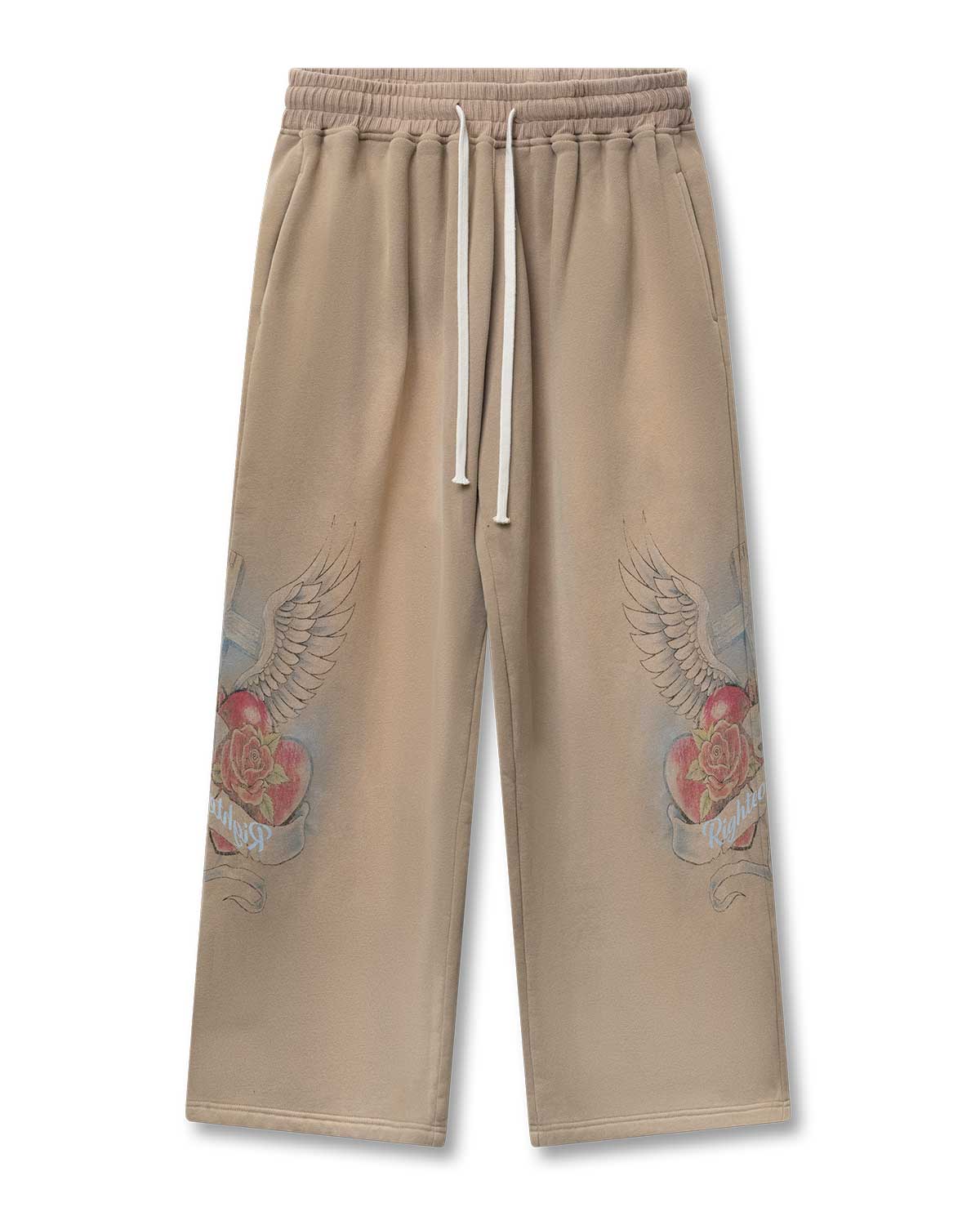 Righteous Sacred Heart Sweatpants Brown