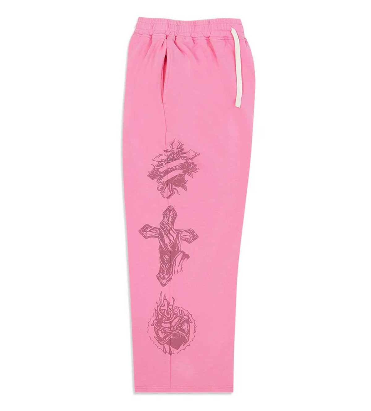 Righteous Tattoo Sweatpants Pink