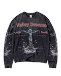 Vale Forever Concrete Cross L/S Tee Black