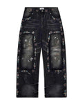 Vale Forever DIY Carpenter Jeans Black