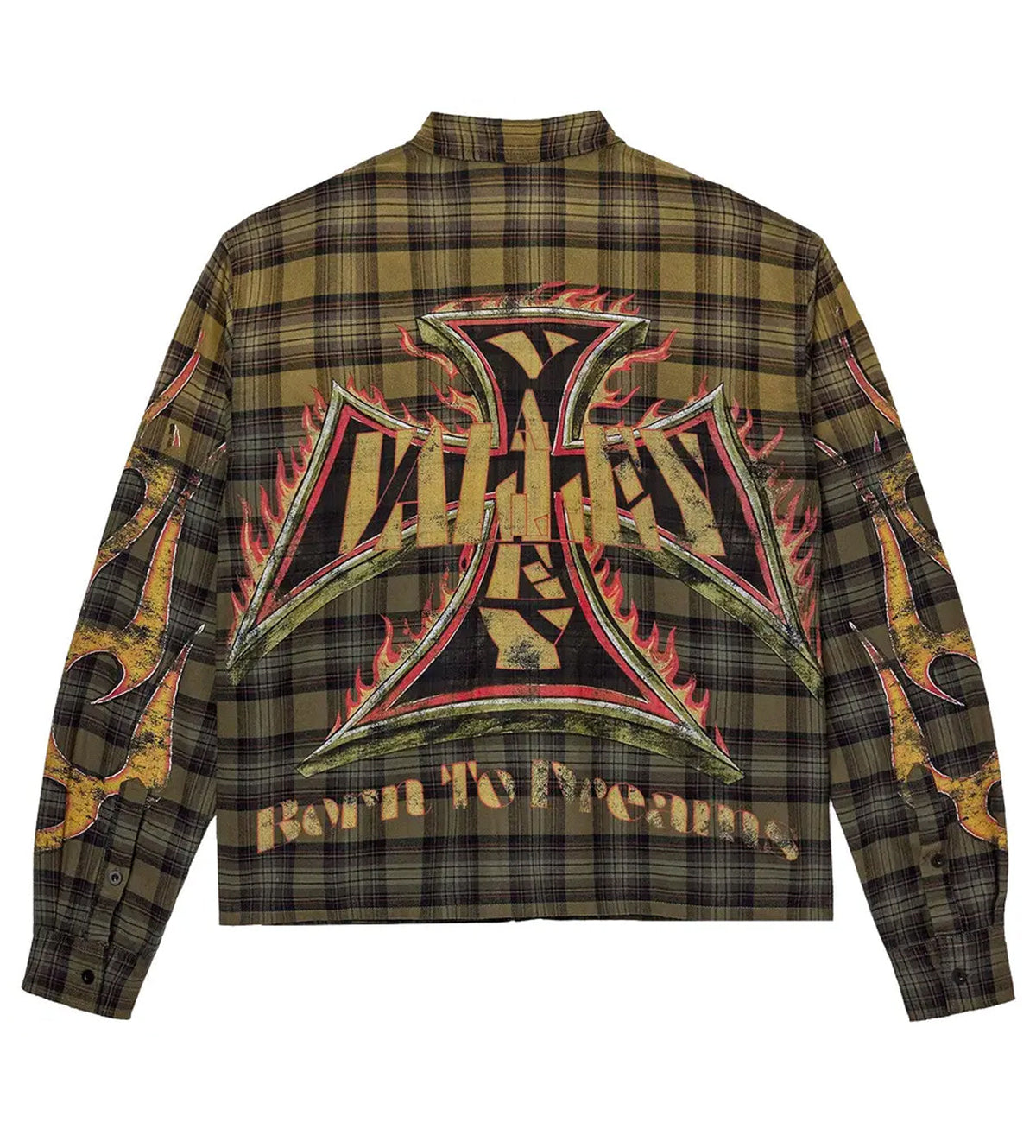 Vale Forever Reborn Flannel Green