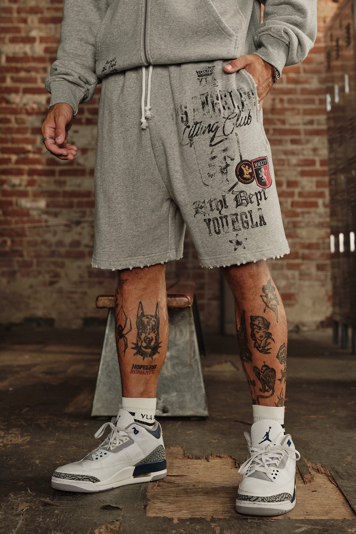 1065 - Golden Era Sweat Shorts