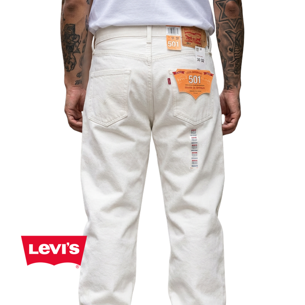 Levi's 501 White