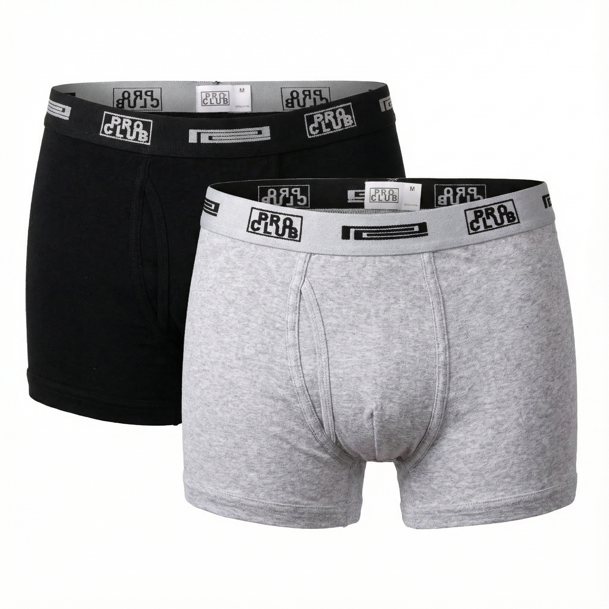 Pro Club Men's 2-Pack Comfort Soft Cotton Boxer Brief