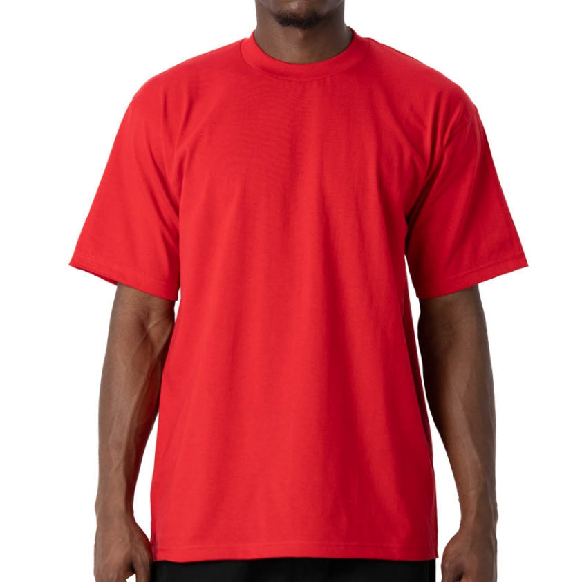 Pro Club Men's Heavyweight Cotton Short Sleeve Crew Neck T-Shirt (More Colors)