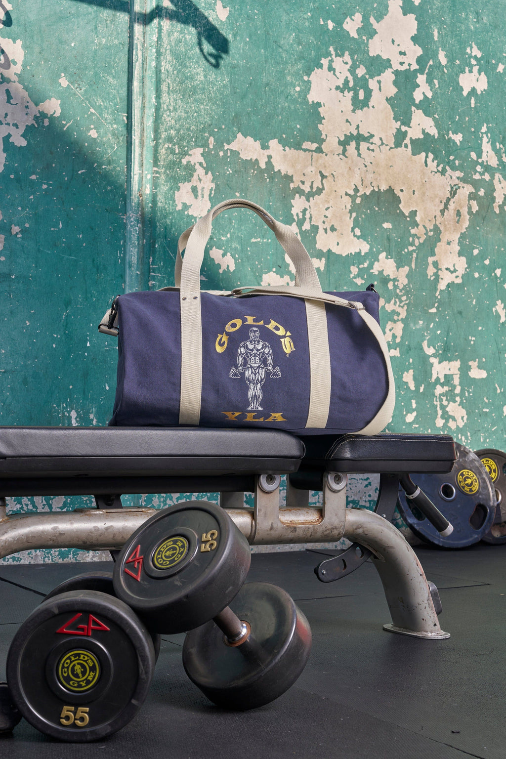 9045 - Gold's Iron Legacy Canvas Bags